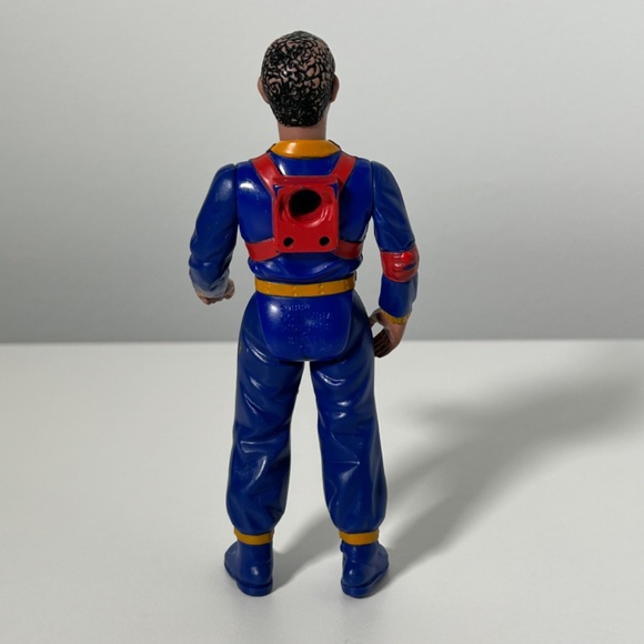 Vintage 80s The Real Ghostbusters Winston Zeddemore Action Figure (OA2) - Picture 3 of 10
